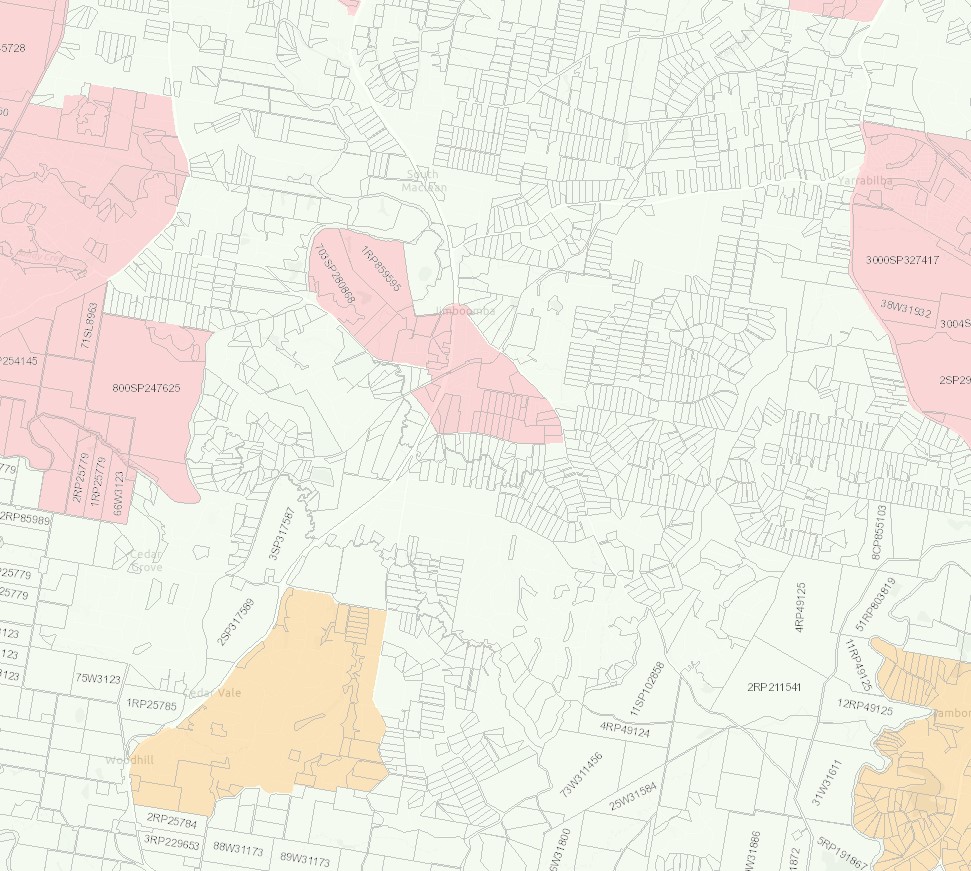 Jimboomba, Logan – Urban Footprint Location